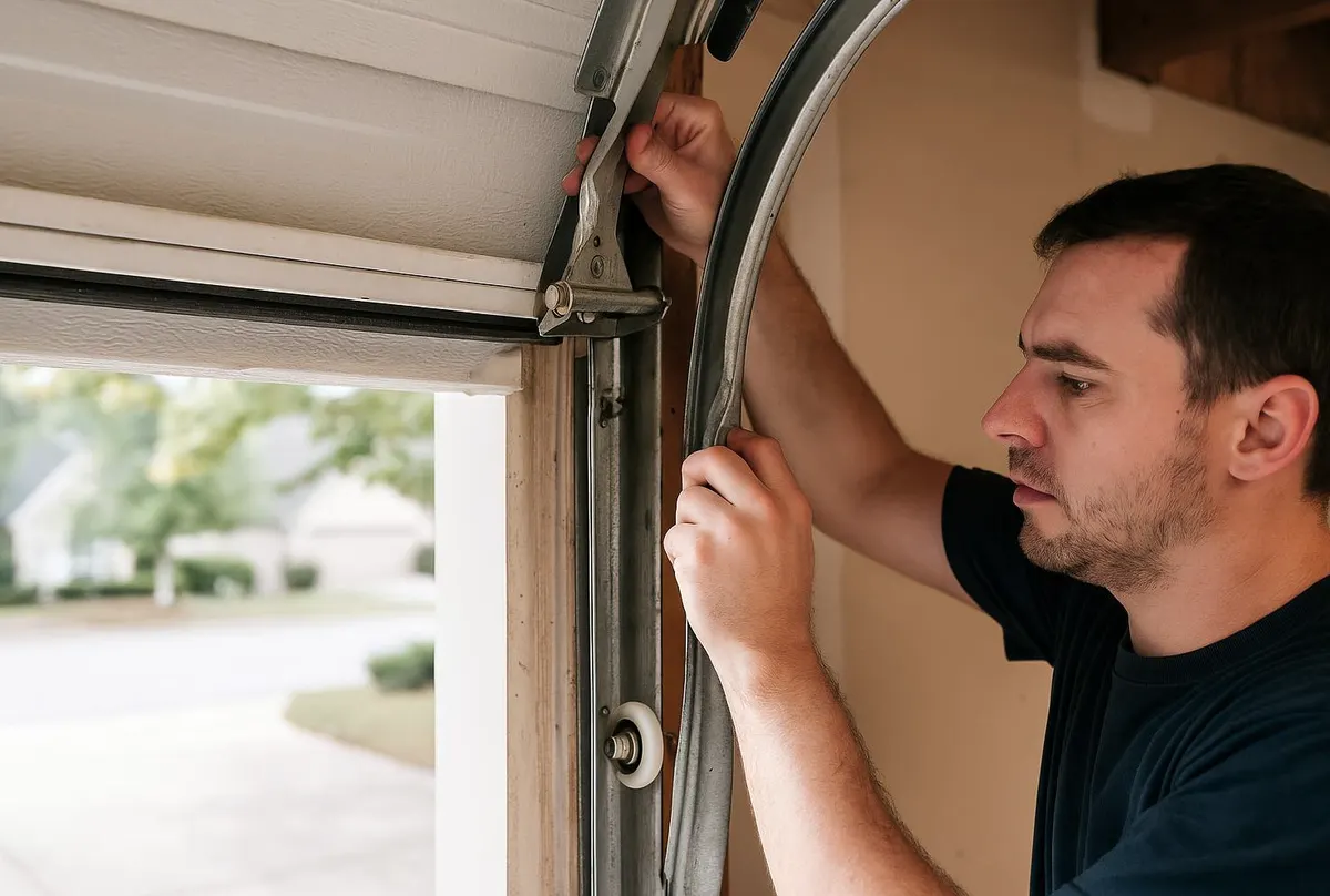 Bent Garage Door Tracks: Why Waiting Until Spring Costs More — Auburn Garage Door Repair, Auburn, AL